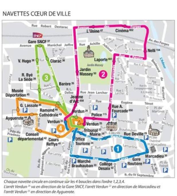 Le Belvedere Dernier Etage Avec Terrasse Wifi Fibre Appartement Tarbes Buitenkant foto