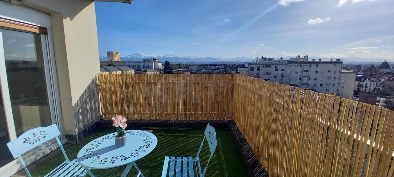 Le Belvedere Dernier Etage Avec Terrasse Wifi Fibre Appartement Tarbes Buitenkant foto